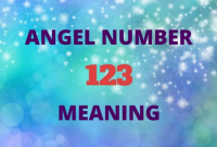 angel number 123 means in love