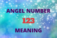 what does 123 angle number mean?